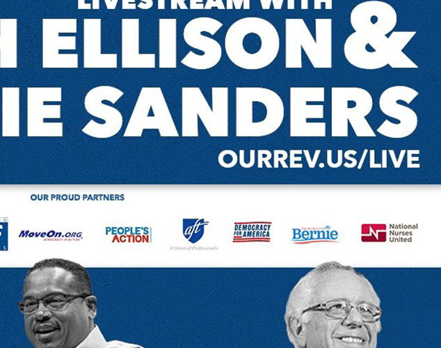 Our Revolution Keith for DNC Stream Our Revolution Keith for DNC Stream
